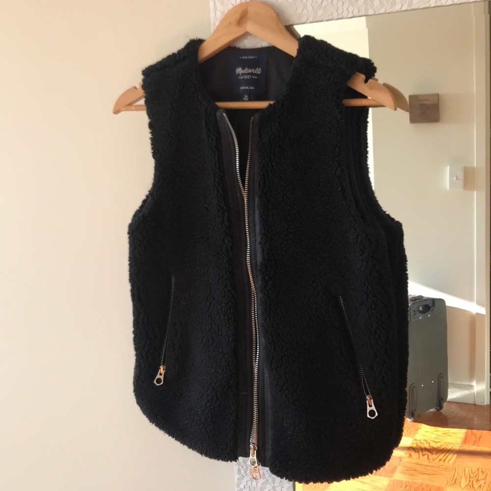 Madewell FLEECE VEST!!!!